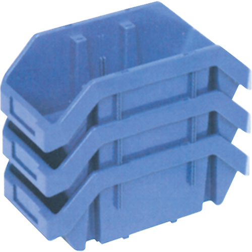 Boîtes &agrave; ramassage rapide "Quick Pick", 5" x 6,625" x 9,5", Bleu Sidevic Inc.