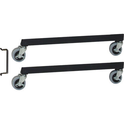 Ensemble mobile de support sur pied pour casiers de rangement &agrave; emboîtement Sidevic Inc.
