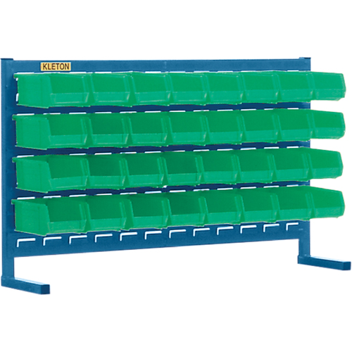Rayonnage &agrave; persienne avec bacs, 32 bacs, 36" la x 8-1/4" p x 22" h Sidevic Inc.