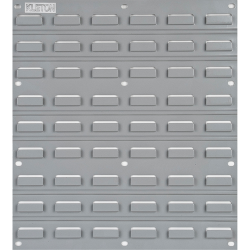 Panneau perfor&eacute; en m&eacute;tal pour bacs, 16 bacs, 18" la x 1/8" p x 19" h Sidevic Inc.