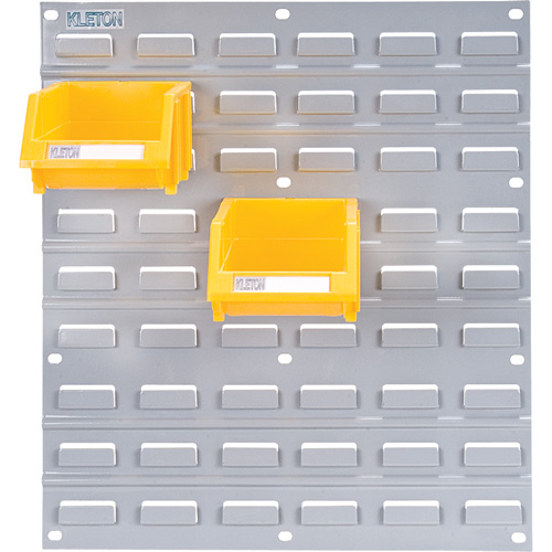 Panneau perfor&eacute; en m&eacute;tal pour bacs, 16 bacs, 18" la x 1/8" p x 19" h Sidevic Inc.