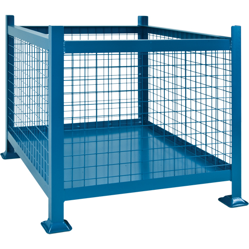 Contenants de vrac empilables, 40,5" la x 48,5" p x 30" h, Capacit&eacute; de 3000 lb Sidevic Inc.