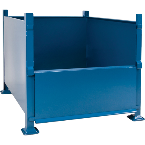 Contenants de vrac empilables, 30" ha x 40,5" la x 48,5" p, Capacit&eacute; de 3500 lb Sidevic Inc.