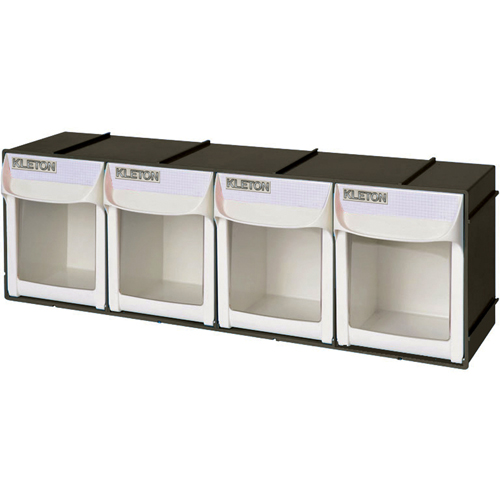 Bac basculant robuste, 23-1/2" la x 5-1/2" p x 7-7/8" h, 4 tiroirs Sidevic Inc.