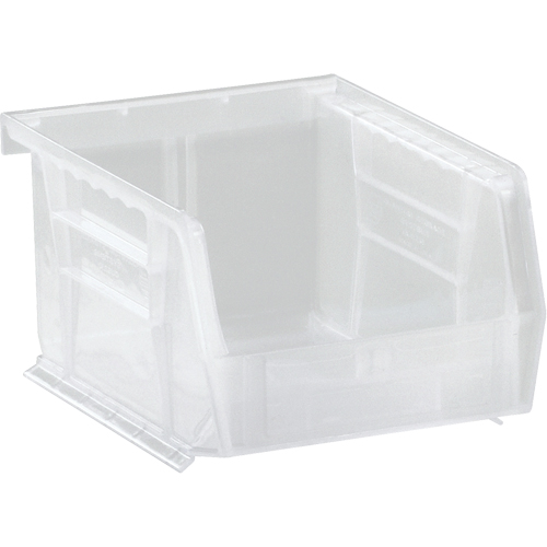 Bac transparent ultra empilable & suspendable, 4-1/8" la, 3" h x 5-3/8" p, Transparent Sidevic Inc.