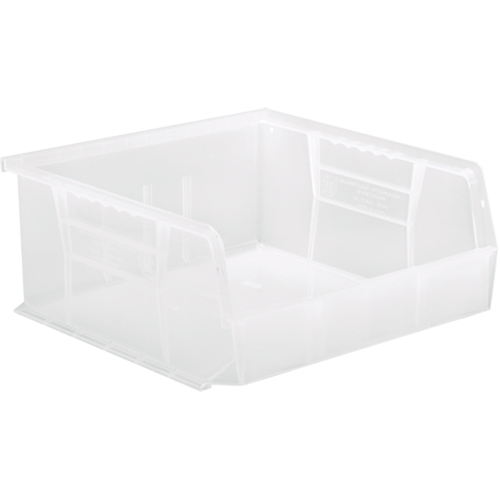 Bac transparent ultra empilable & suspendable, 11" la, 5" h x 10-7/8" p, Transparent Sidevic Inc.
