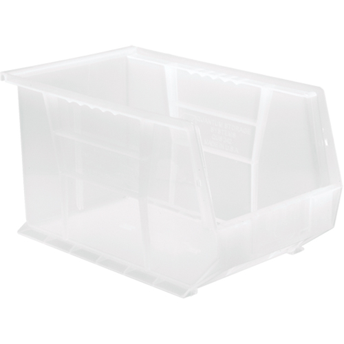 Clear-View Ultra Stack & Hang Bin, 8-1/4" W x 8" H x 13-5/8" D, Clear Sidevic Inc.