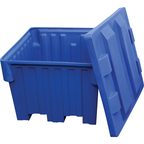Bacs emboîtables pour chariot &eacute;l&eacute;vateur, 42" la x 48" p x 30" h, Bleu Sidevic Inc.