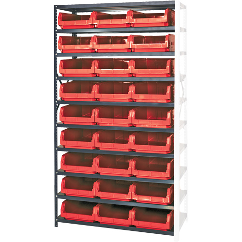 &eacute;l&eacute;ment de rayonnage avec bacs empilables, Acier, Bac Magnum, Ajout, 42" la x 76" h Sidevic Inc.