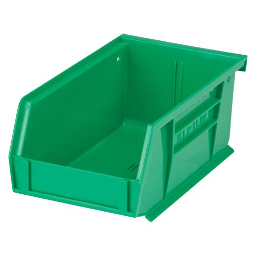 Stack & Hang Bin, 4-1/8" W x 3" H x 7-3/8" D, Green Sidevic Inc.