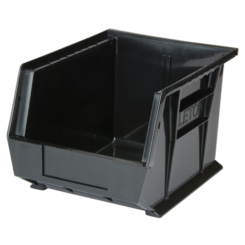 Stack & Hang Bin, 8-1/4" W x 7" H x 10-3/4" D, Black Sidevic Inc.