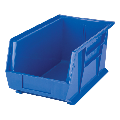 Stack & Hang Bin, 8-1/4" W x 7" H x 14-3/4" D, Blue Sidevic Inc.