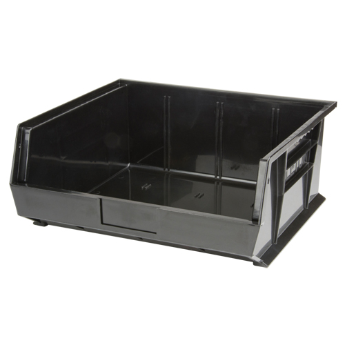 Bac empilable & &agrave; suspendre, 16-1/2" la, 7" h x 14-3/4" p, Noir Sidevic Inc.