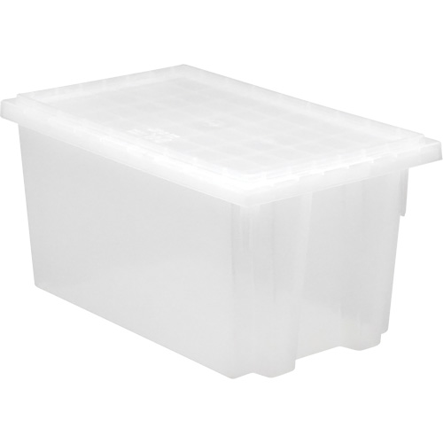 Contenant robuste Stack & Nest, 13" x 15,5" x 19,5", Transparent Sidevic Inc.
