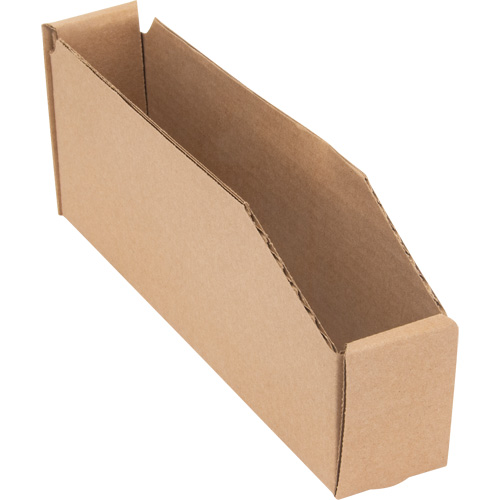 Deep Corrugated Parts Bins, 1-15/16" W x 11-1/4" D x 4-1/2" H, Beige Sidevic Inc.