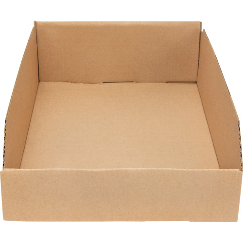 Deep Corrugated Parts Bins, 11-3/4" W x 17-1/4" D x 4-1/2" H, Beige Sidevic Inc.