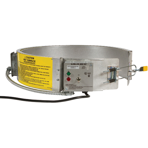 Chauffe-barils pour contenants en plastique Wrap-It-Heat Sidevic Inc.