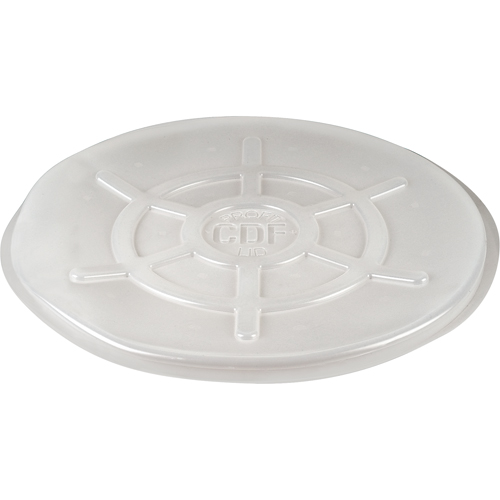 Couvercles protecteurs pour barils, Dessus ouvert, Convient aux 55 gal. US (45 gal. imp.), Transparent Sidevic Inc.