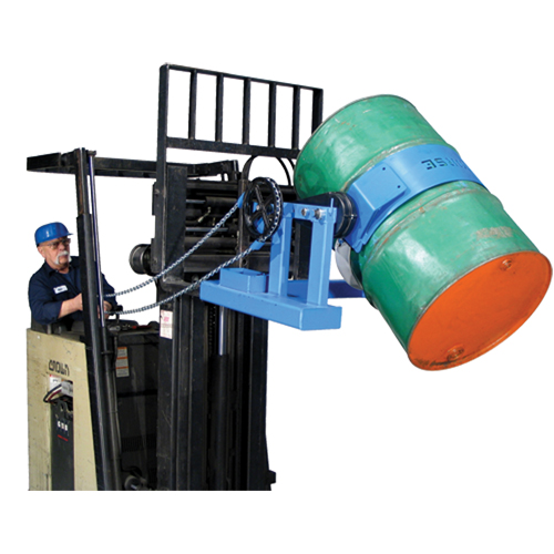 Leveurs de barils pour chariot &eacute;l&eacute;vateur, Baril de 55 gal. US (45 gal. imp.), Capacit&eacute; 2000 lb/907 kg Sidevic Inc.