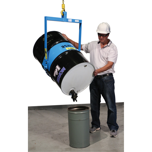 Leveurs de baril - Inclinaison manuelle, Baril de 55 gal. US (45 gal. imp.), Capacit&eacute; 800 lb/363 kg Sidevic Inc.