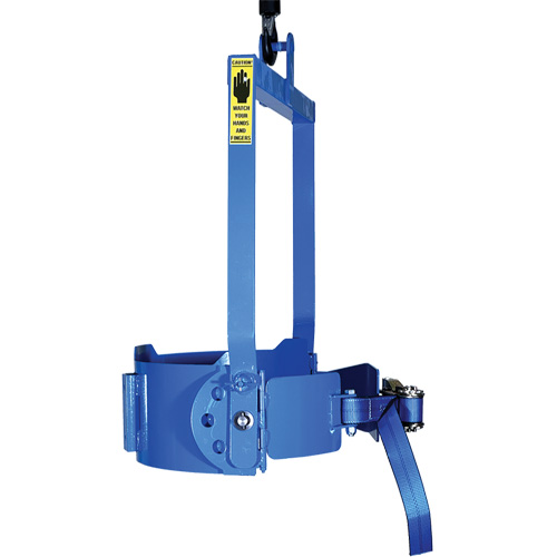 Ensemble de l&egrave;ve-baril manuel inclinable, Baril de 55 gal. US (45 gal. imp.), Capacit&eacute; 800 lb/363 kg Sidevic Inc.
