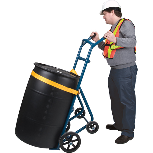 Drum Hand Truck , Steel Construction, 25 - 55 US Gal. (20 - 45 Imperial Gal.) Sidevic Inc.