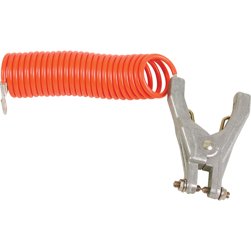 Coiled Grounding Clamps, 120" Long Sidevic Inc.