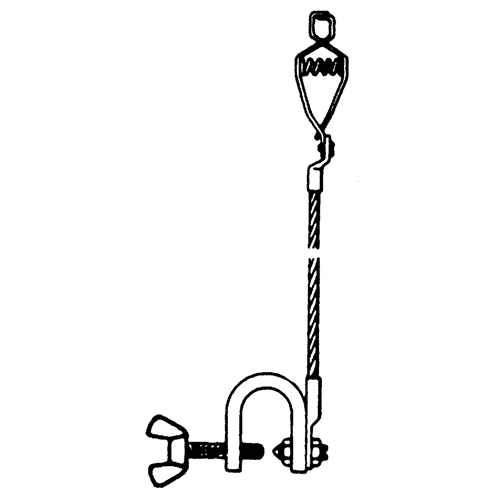 Light-Duty Bonding & Grounding Wire Assemblies - Alligator Clip & Small C-Clamps Sidevic Inc.