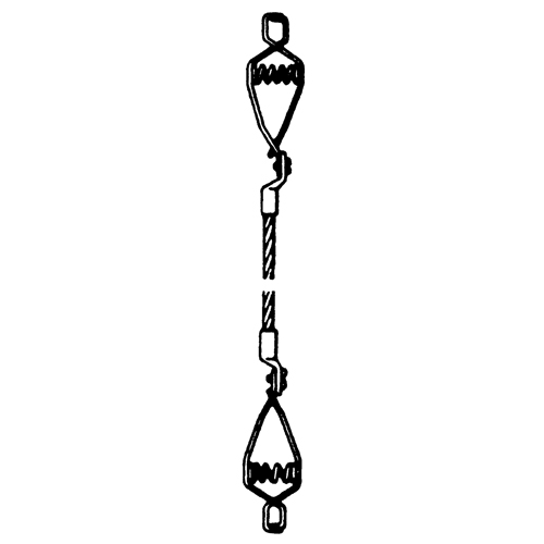 Light-Duty Bonding & Grounding Wire Assemblies - Two Alligator Clips Sidevic Inc.