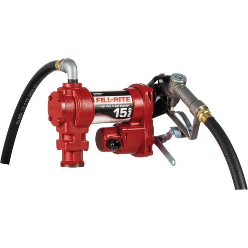 AC Utility Rotary Vane Pumps with Nozzle, 115 V, 15 GPM Sidevic Inc.