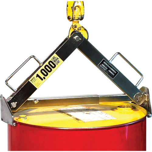 Leveur de baril, 30 - 85 gal. US (25 - 70 gal. imp.), Cap. 1000 lb/454 kg Sidevic Inc.