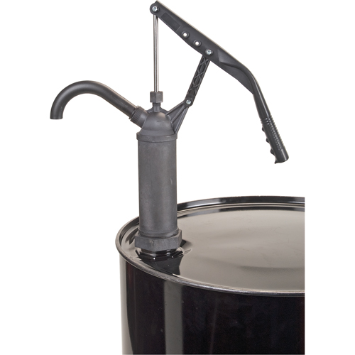 Pompe &agrave; baril de type levier, Polypropyl&egrave;ne, 14 oz/course, Pour barils de 5-55 gal. Sidevic Inc.