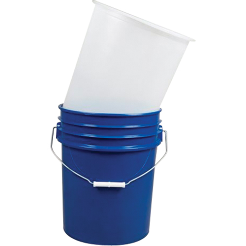 Doublures pour seaux en acier, 11-1/4" dia. x 12-1/4" h, 5 gal. US (4,16 gal. imp.) capacit&eacute; Sidevic Inc.