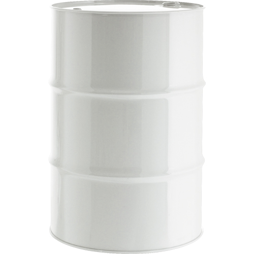 Barils en acier, 55 gal. US (45,8 gal. imp.), Doubl&eacute;, Blanc, Dessus ferm&eacute;, 1A1/Y1.8/300, Calibre 18 - 20 Sidevic Inc.