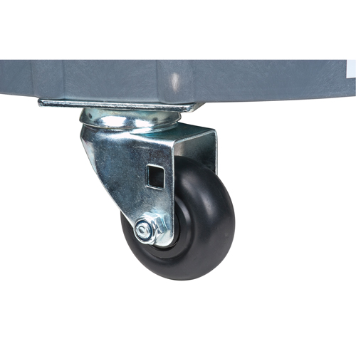 Socle roulant pour baril de confinement des fuites, 24,25" dia. X 7,625" h, Cap. de d&eacute;versement 1,5 gal. US Sidevic Inc.
