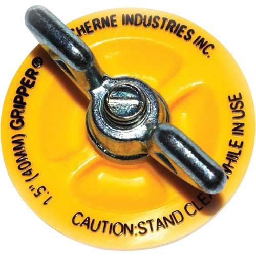 Bouchon m&eacute;canique 1 1/2" Gripper Cherne   Sidevic Inc.