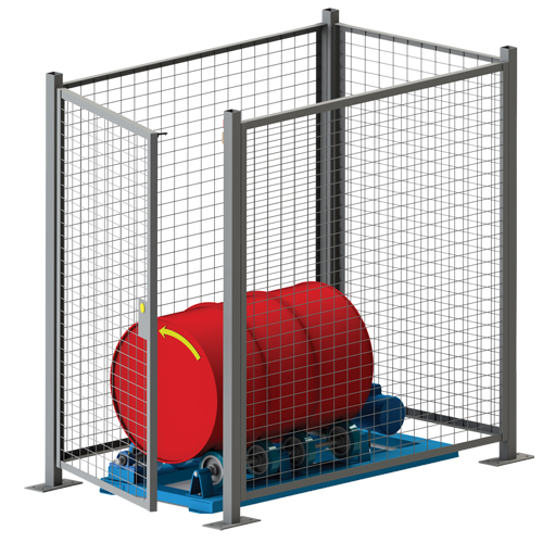 Guard Enclosure Kit for Drum Tumbler Tilt to Load Sidevic Inc.