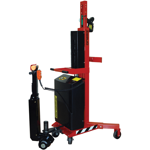 Manipulateur ergonomique de baril &agrave; lev&eacute;e et entraînement motoris&eacute;s, DM-100-PLD, 30 - 85 gal. US (25 - 70 gal. imp.) Sidevic Inc.
