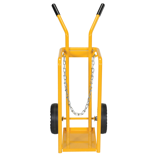 Chariot pour bouteille de gaz, Roues Caoutchouc moul&eacute;, Base de 9-13/16" la x 16" lo, 150 lb Sidevic Inc.