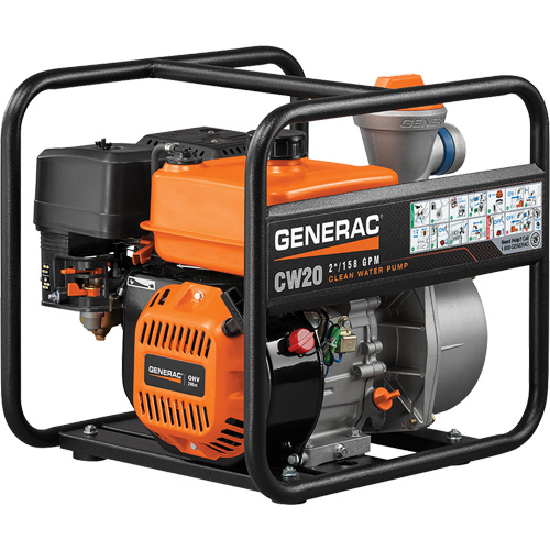 Pompe &agrave; eau propre, 158 gal./min, 208 cc, 4 cycles OHV Sidevic Inc.