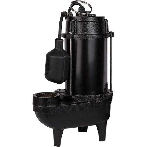 Cast Iron Effluent Pump, 4800 GPH, 120 V, 7.8 A, 1/2 HP Sidevic Inc.