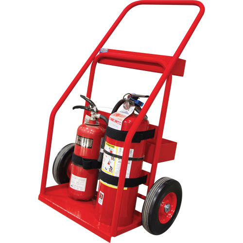 Chariot de prevention d'incendie pour travaux &agrave; chaud, Roues Semi-pneumatique, Base de 17,75" la x 8,9" lo, 100 lb Sidevic Inc.