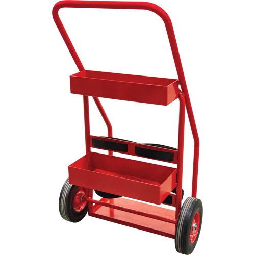 Chariot de prevention d'incendie pour travaux &agrave; chaud, Roues Semi-pneumatique, Base de 17,75" la x 8,9" lo, 100 lb Sidevic Inc.