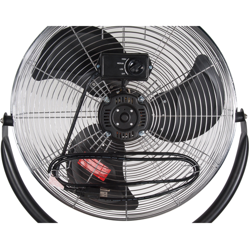 Ventilateur sur pi&eacute;destal haute vitesse, Commercial, 3 Vitesses, Diam&egrave;tre de 20" Sidevic Inc.