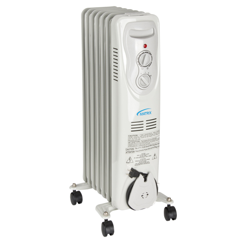 Heater, Oil Filled, Electric, 5120 Sidevic Inc.