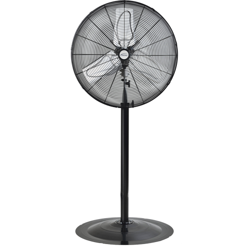 Oscillating Pedestal Fan, Heavy-Duty, 2 Speed, 24" Diameter Sidevic Inc.