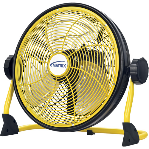 Rechargeable Indoor/Outdoor Fan with USB port, Commercial, Variable Speed, 12" Diameter Sidevic Inc.