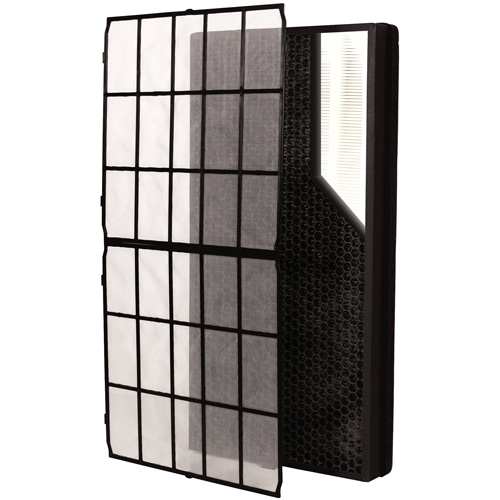 Filtre HEPA/carbone pour purificateur d'air AeraMax SV avec pr&eacute;-filtre, Boîte, MERV 13, 11,56" la x 2,38" p x 23,25" h Sidevic Inc.