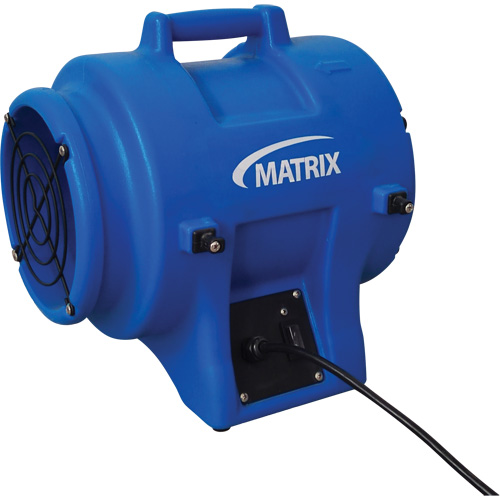 8" Air Blower with 25' Ducting & Canister, 1/4 HP, 816 CFM Sidevic Inc.