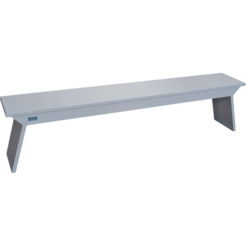 Bancs pour vestiaires, Acier, 72" lo x 12" la x 17" h Sidevic Inc.